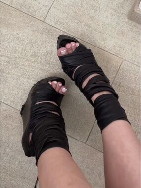 Givenchy SS10 Archive Wedge Boots 36